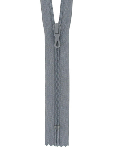 Nylon zipper - Dark gray