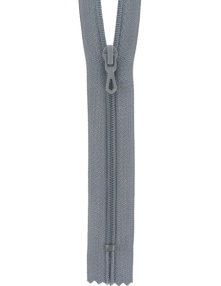 Nylon zipper - Dark gray