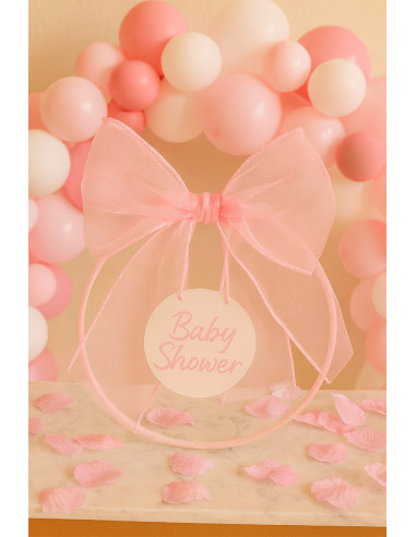 Organza fabric - Baby pink