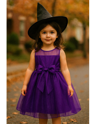 Organza fabric - Purple