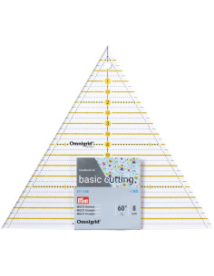 Omnigrid patchwork ruler 60° triangle 8 inch
