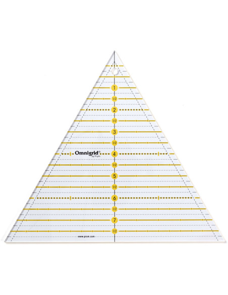 Omnigrid patchwork ruler 60° triangle 8 inch