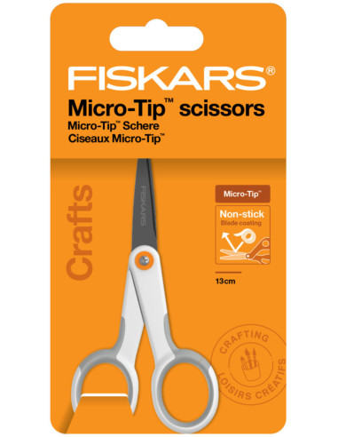 Fiskars non-stick Micro-tip scissors 13 cm
