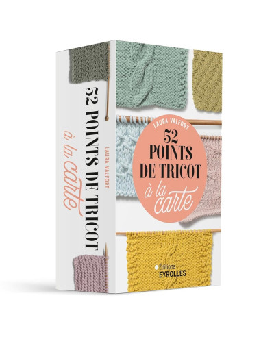 52 Knitting Stitches Card Set