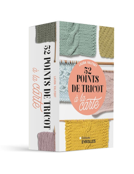 52 Knitting Stitches Card Set