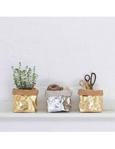 Vegan silver paper roll - 50 x 100 cm 2