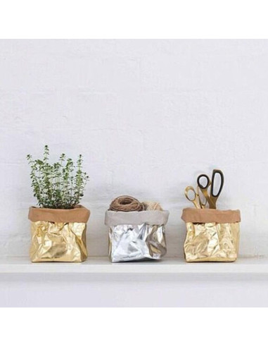 Vegan silver paper roll - 50 x 100 cm
