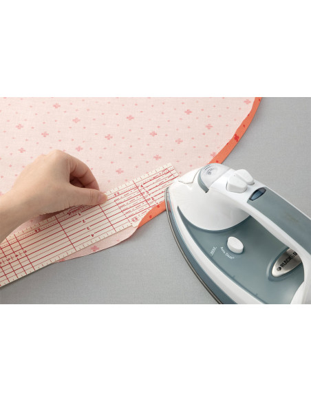 Long graduated iron-on hem