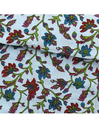 Indian cotton voile fabric - Ilango