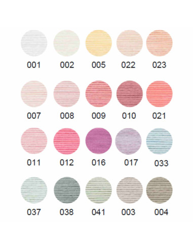 Box of 20 Ricorumi cotton balls - Pastel