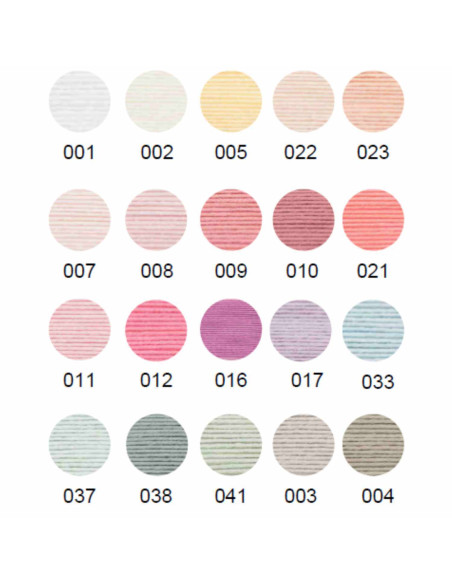 Box of 20 Ricorumi cotton balls - Pastel