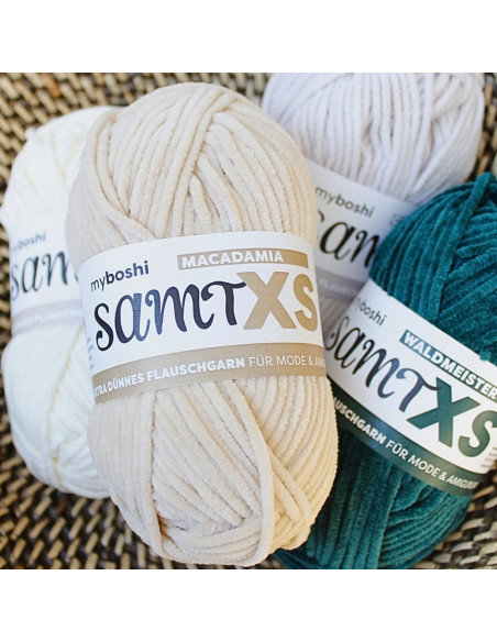 Chenille yarn Samt XS myboshi