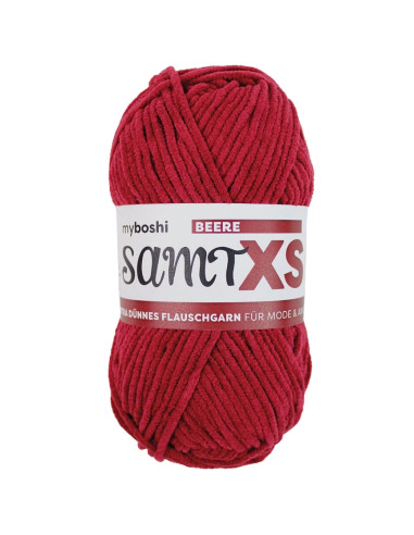 Chenille yarn Samt XS myboshi