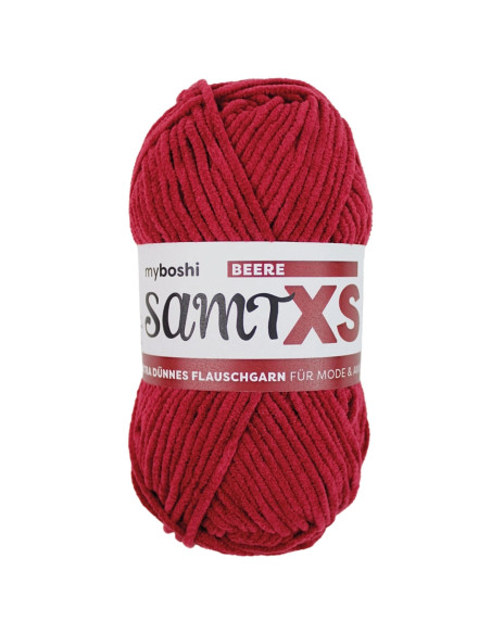 Chenille yarn Samt XS myboshi
