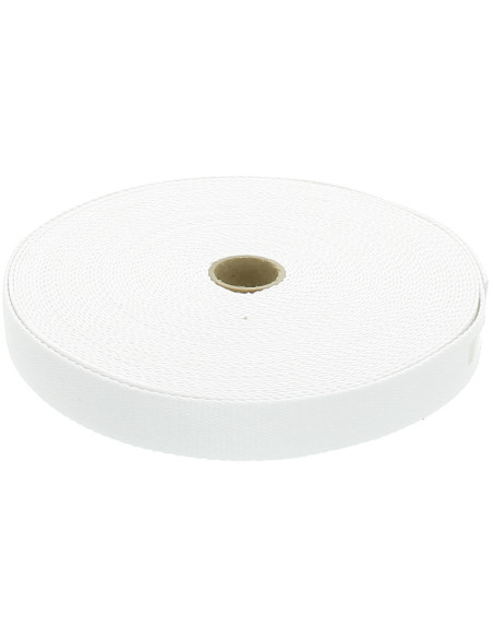 Cotton strap for bags - White