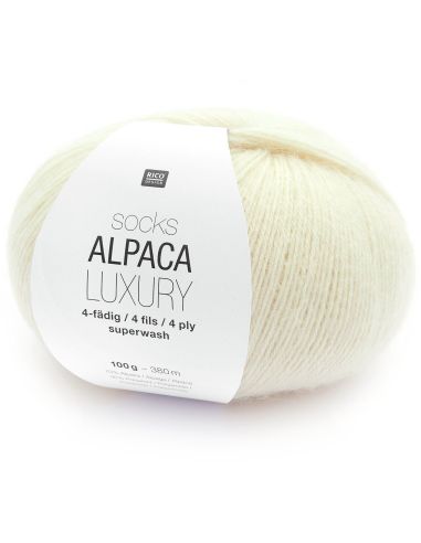 Alpaca Luxury 4-ply sock yarn Rico Design
