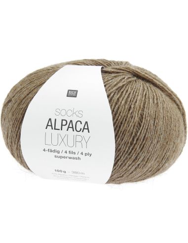 Alpaca Luxury 4-ply sock yarn Rico Design