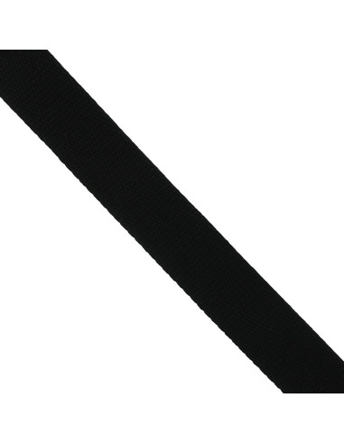 Cotton strap for bags - Black
