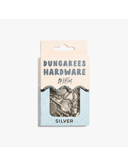 Buckle kit for overalls - Champagne