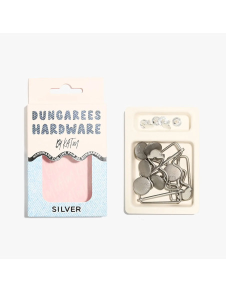 Buckle kit for overalls - Champagne