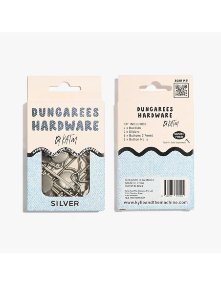 Buckle kit for overalls - Champagne