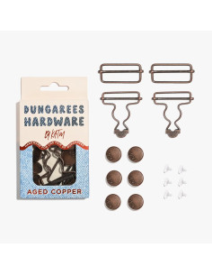 Buckle kit for overalls - Copper