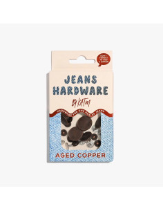 Jeans button and rivet kit - Copper 2