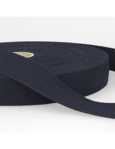 Cotton strap for bags - Navy blue