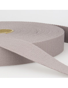 Light gray cotton strap for bags
