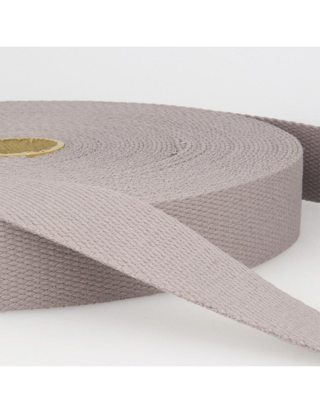 Light gray cotton strap for bags
