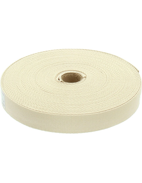 Cotton strap for bags - Ecru