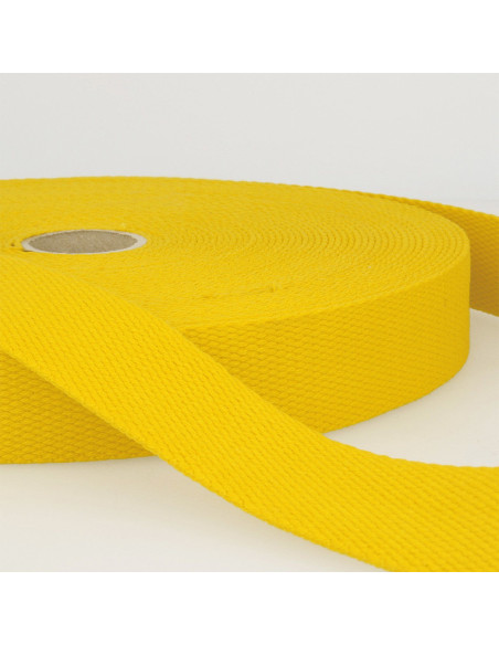 Cotton strap for bags - Yellow