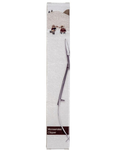 Apliquick 12 cm straight pointed micro-serrated tweezers scissors