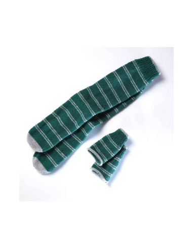 Harry Potter Knitting Kit – Slytherin Socks and Mittens