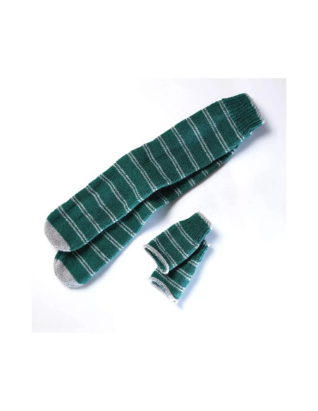 Harry Potter Knitting Kit – Slytherin Socks and Mittens