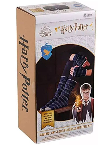 Harry Potter Knitting Kit – Ravenclaw Socks and Mittens