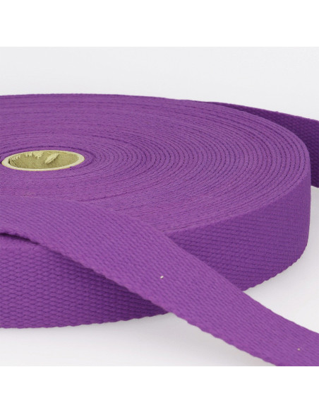 Cotton strap for bags - Purple