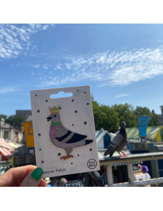 Iron-on patch - Royal Pigeon 2