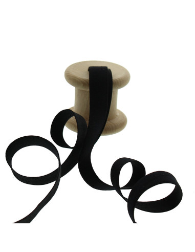 10 mm bra strap elastic - Black