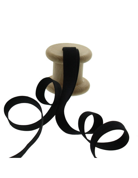 10 mm bra strap elastic - Black