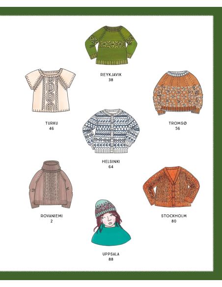 Nordic Knits Book - 12 Patterns to Knit for Winter