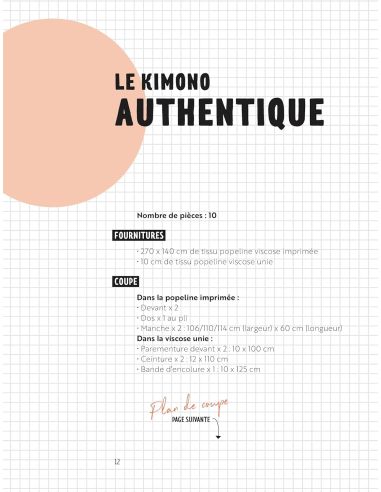 Book: Sewing Your Kimonos - Little Sewing Notebook