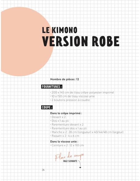 Book: Sewing Your Kimonos - Little Sewing Notebook