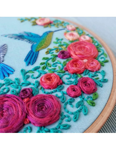 Embroidery Kit - Summer Birds