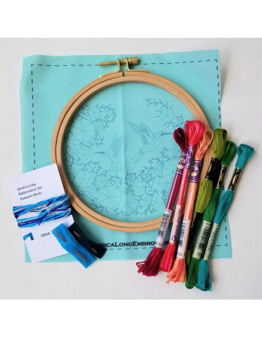 Embroidery Kit - Summer Birds