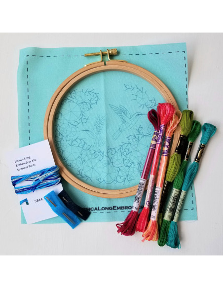 Embroidery Kit - Summer Birds