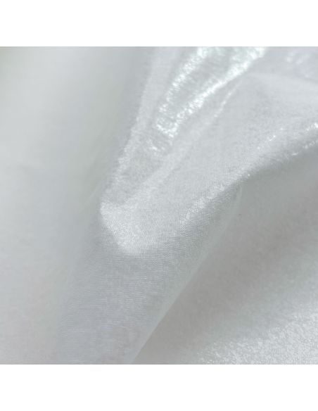 Double-sided fusible percale