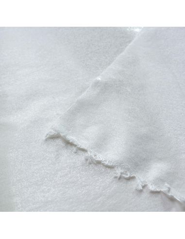 Double-sided fusible percale