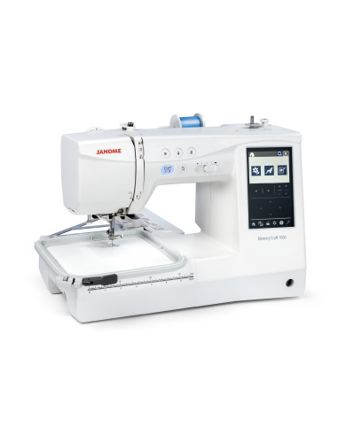 Janome Memory Craft 1000 sewing and embroidery machine