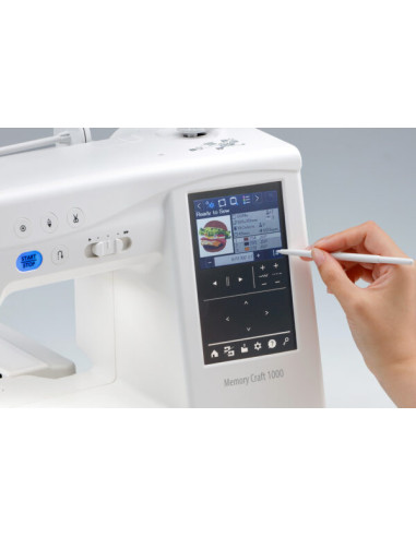 Janome Memory Craft 1000 sewing and embroidery machine